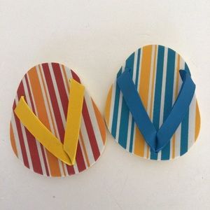 WINE GLASS COASTERS SET OF TWO
